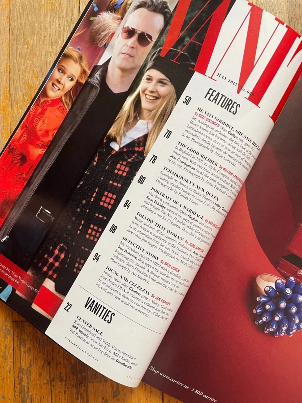 Vanity Fair Magazine Call Me Caitlyn July 2015 Edition